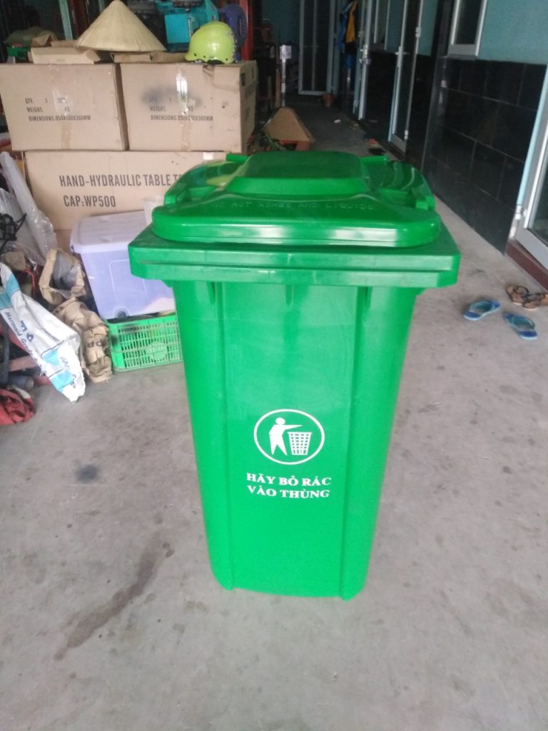 Thùng rác 120 lít